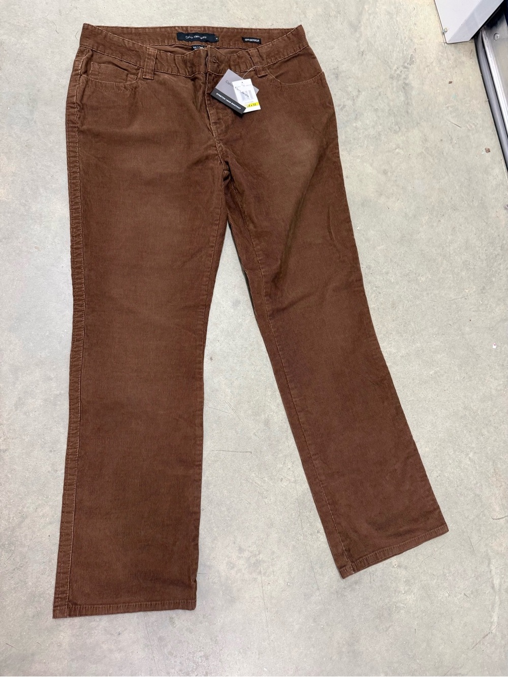 Calvin Klein Brown Corduroy Pants